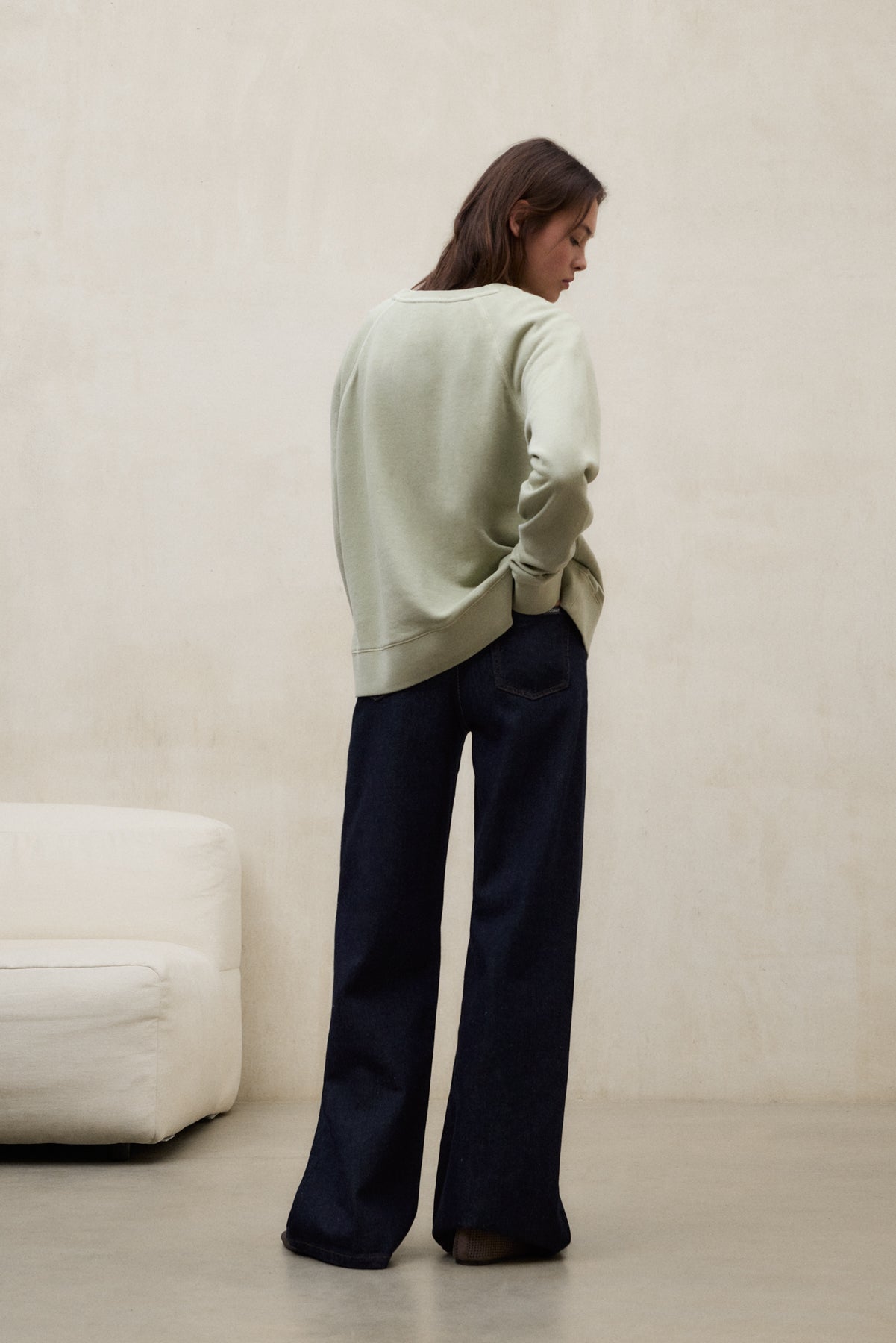 SUDADERA VIOLINA VERDE