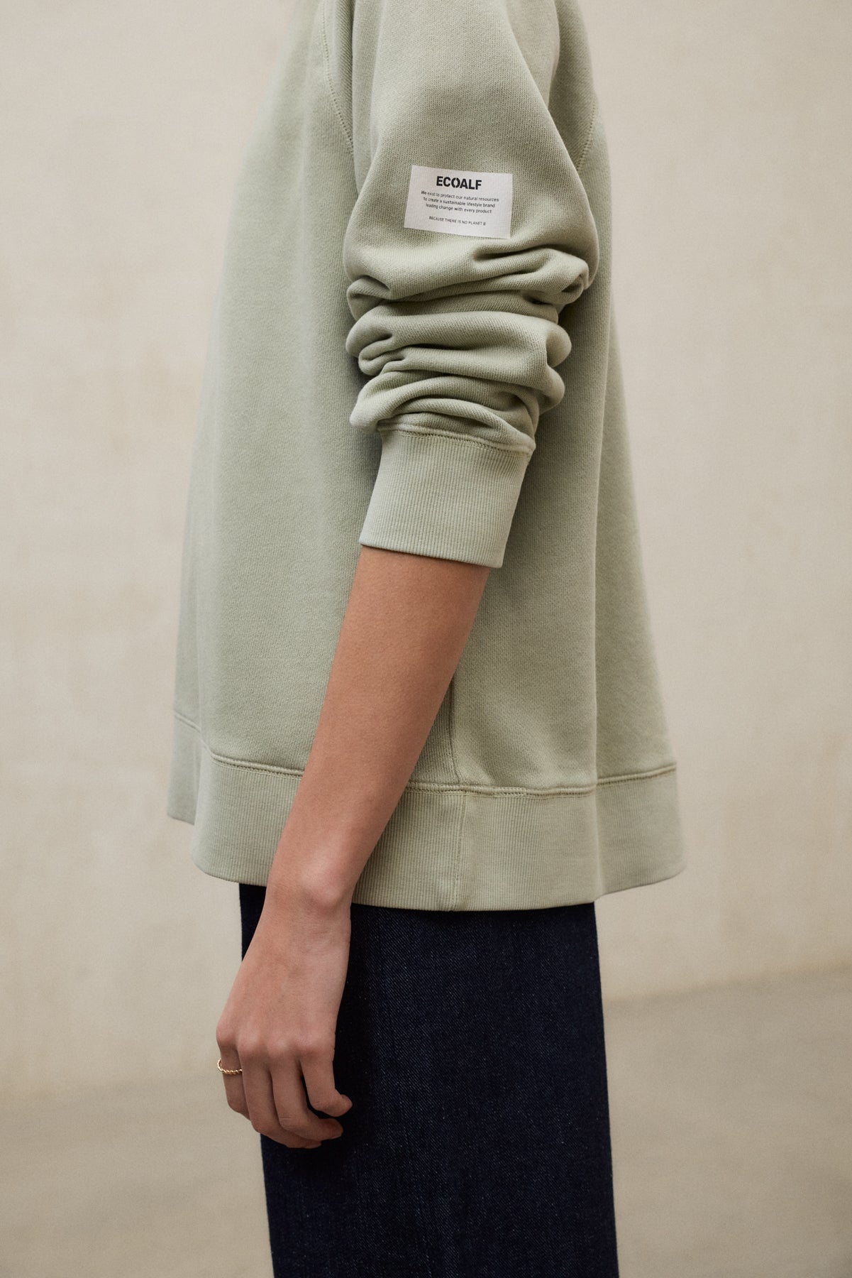 SWEAT-SHIRT VIOLINA VERT