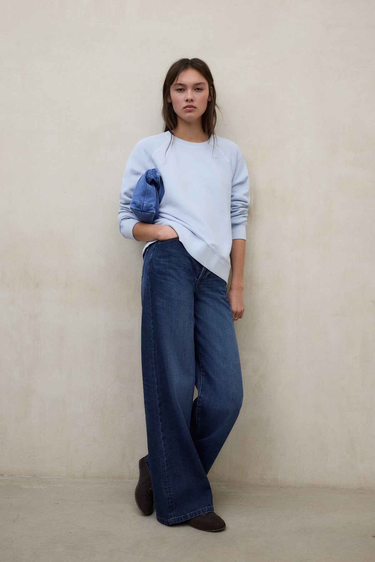 LIGHT BLUE VIOLINA SWEATSHIRT