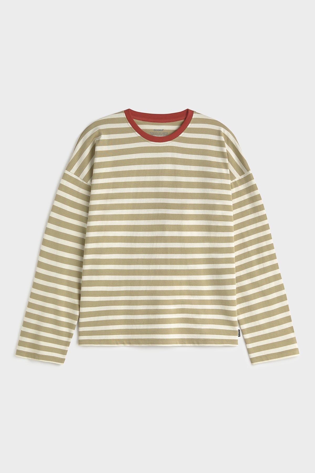 CAMISETA MANGA LARGA BERGAMI BEIGE