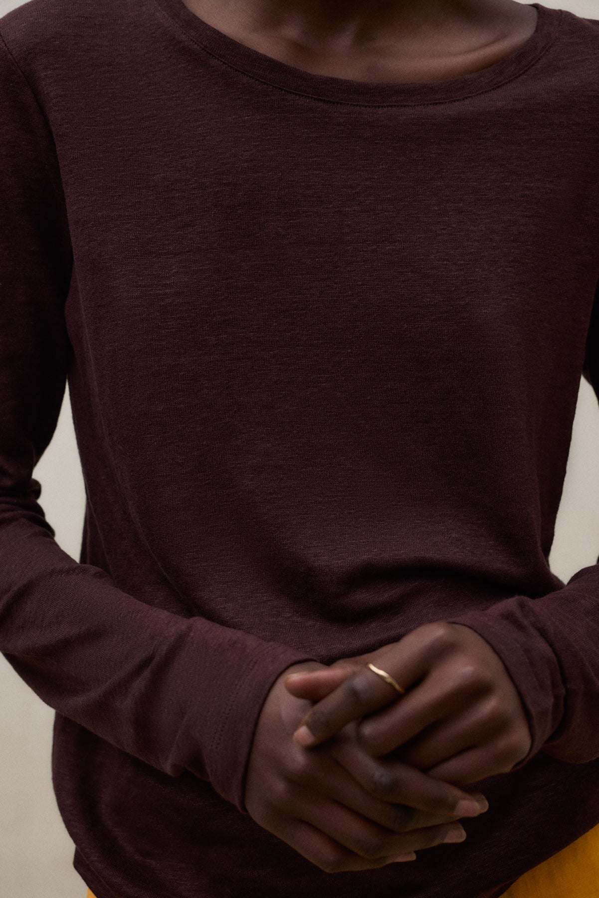 T-SHIRT CALE BRAUN