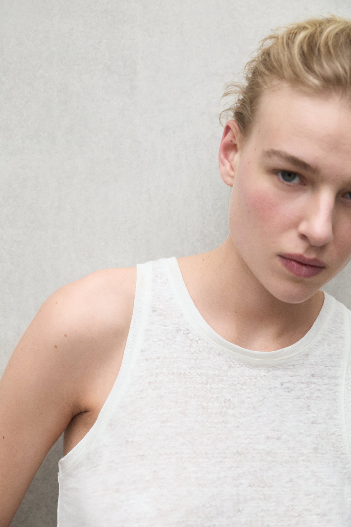WHITE HALDEN T-SHIRT