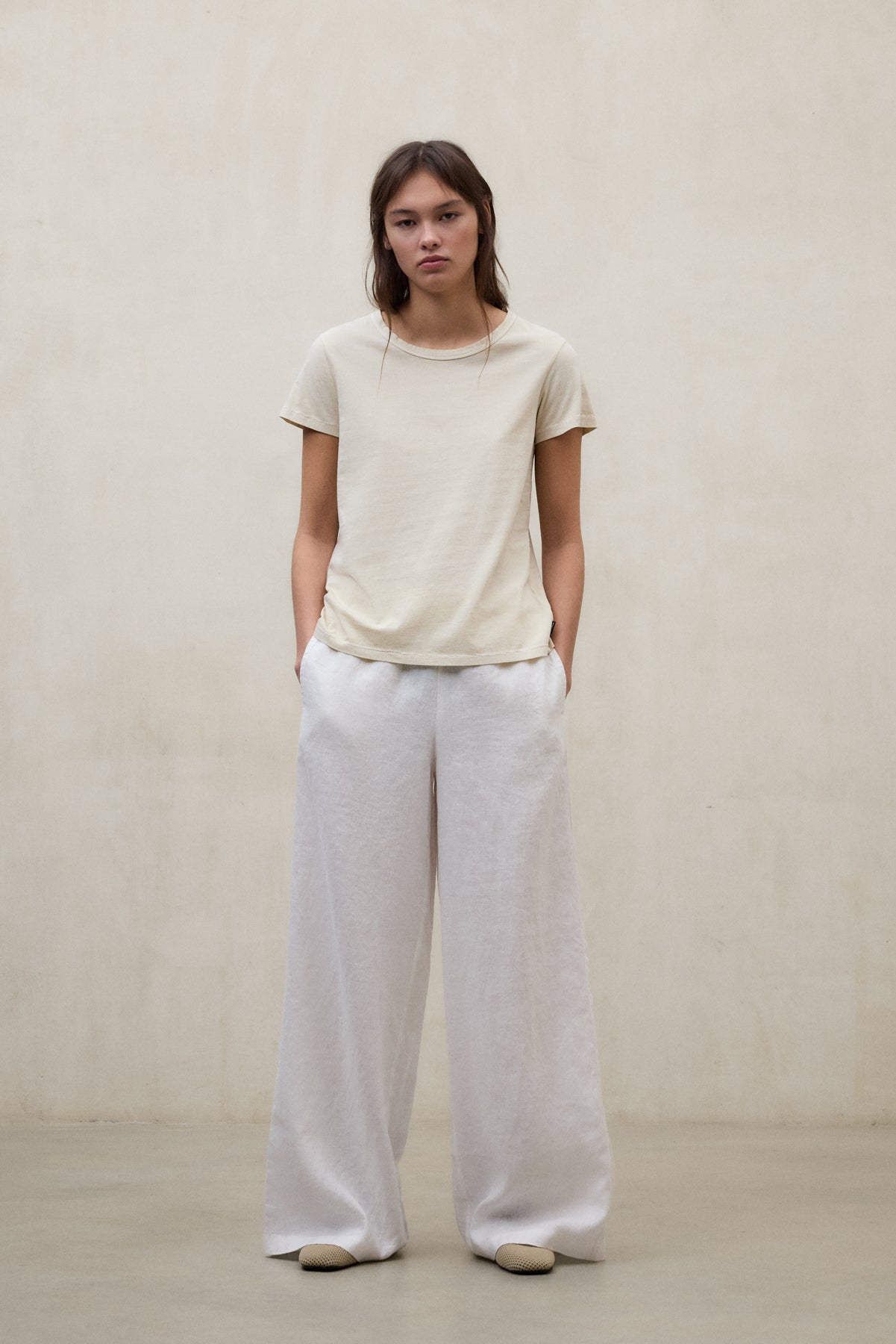 CAMISETA KEILE BEIGE