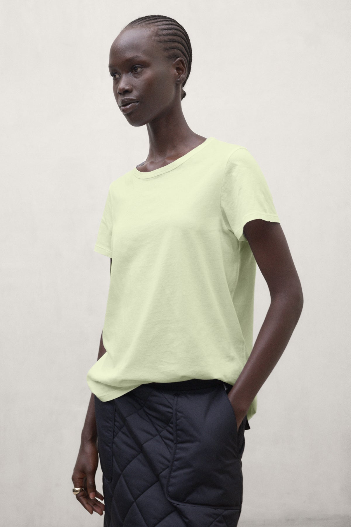 T-SHIRT KEILE CITRON VERT