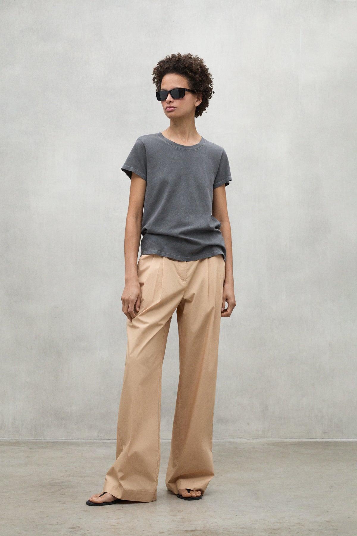 DARK GREY LANE T-SHIRT