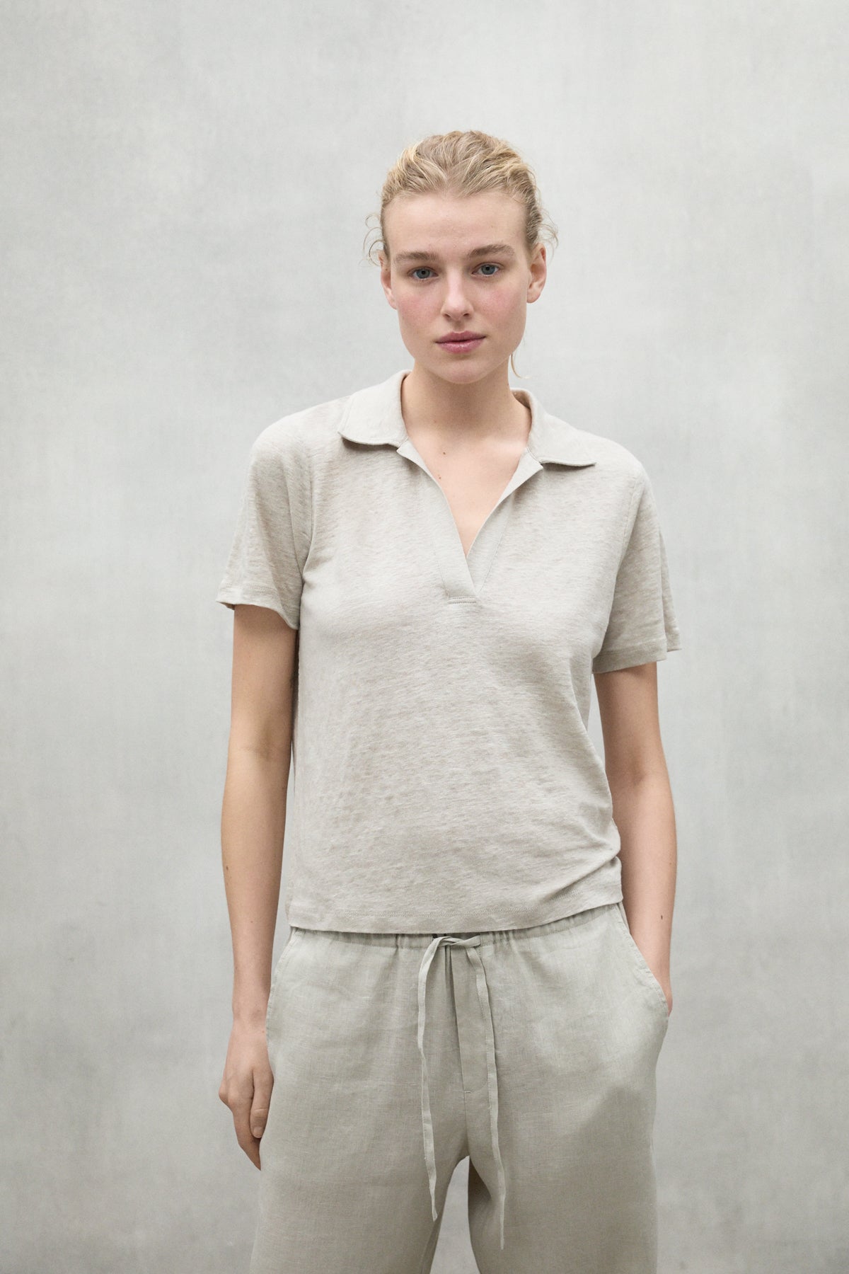 T-SHIRT TROMS BEIGE