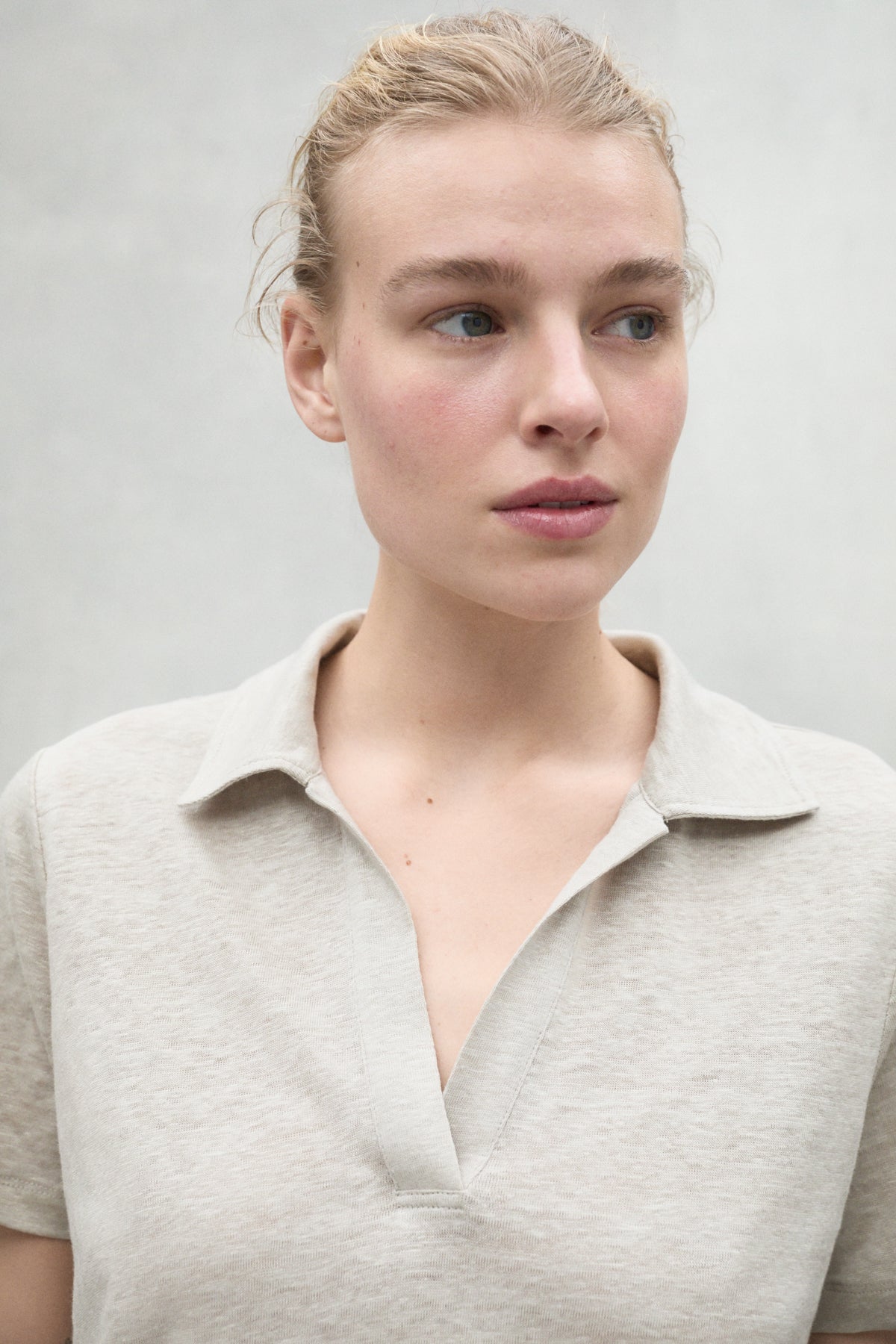 T-SHIRT TROMS BEIGE