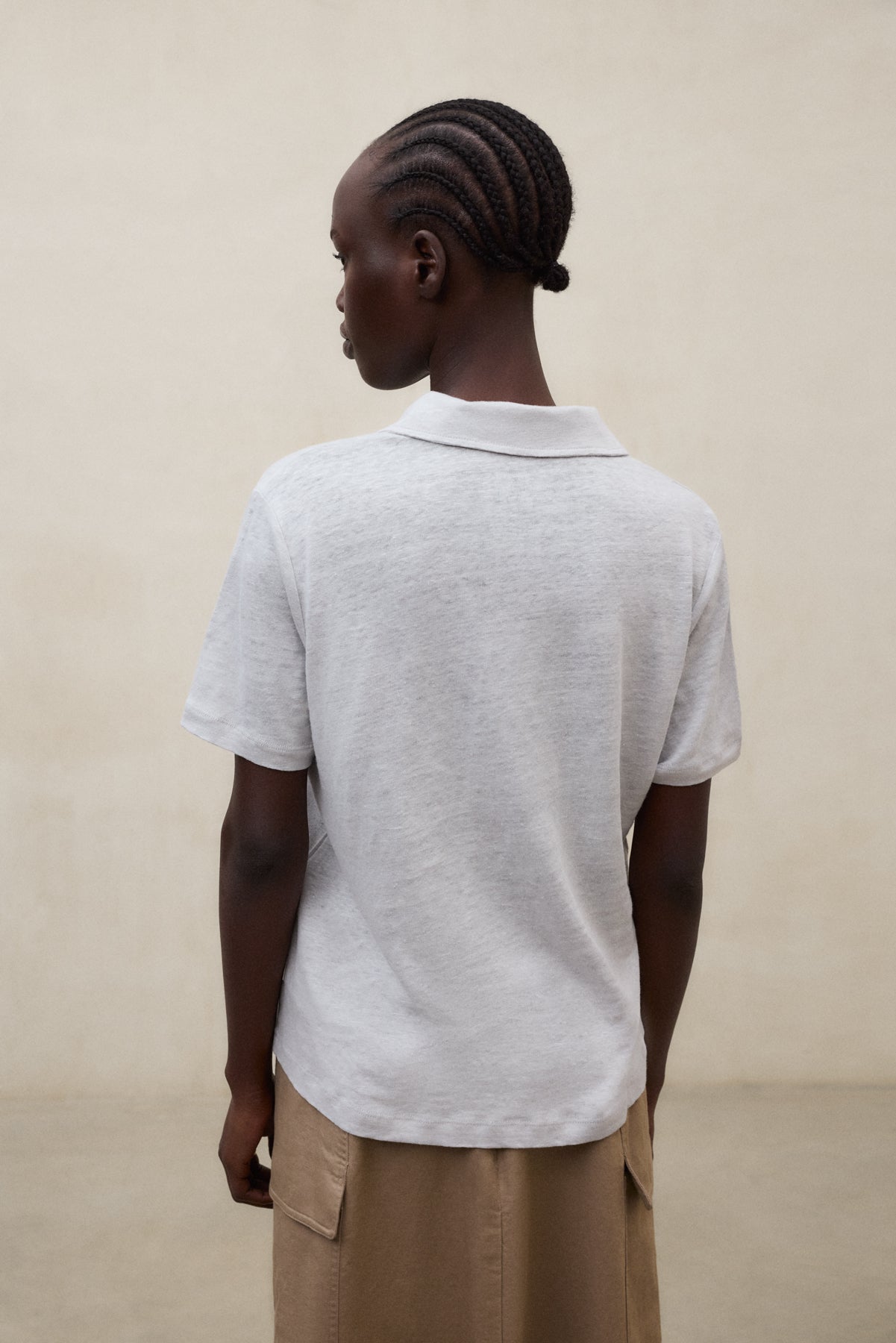 GREY TROMS T-SHIRT