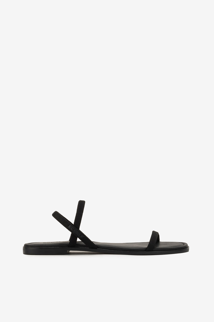 BLACK DELHI SANDALS
