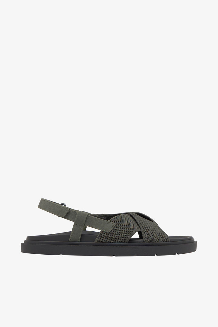 KHAKI GOLD SANDALS