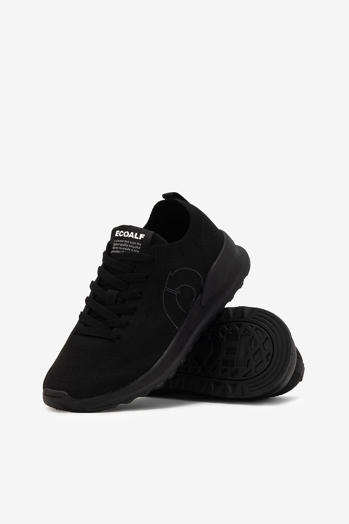 ZAPATILLA CONDE KNIT NEGRA DE MUJER
