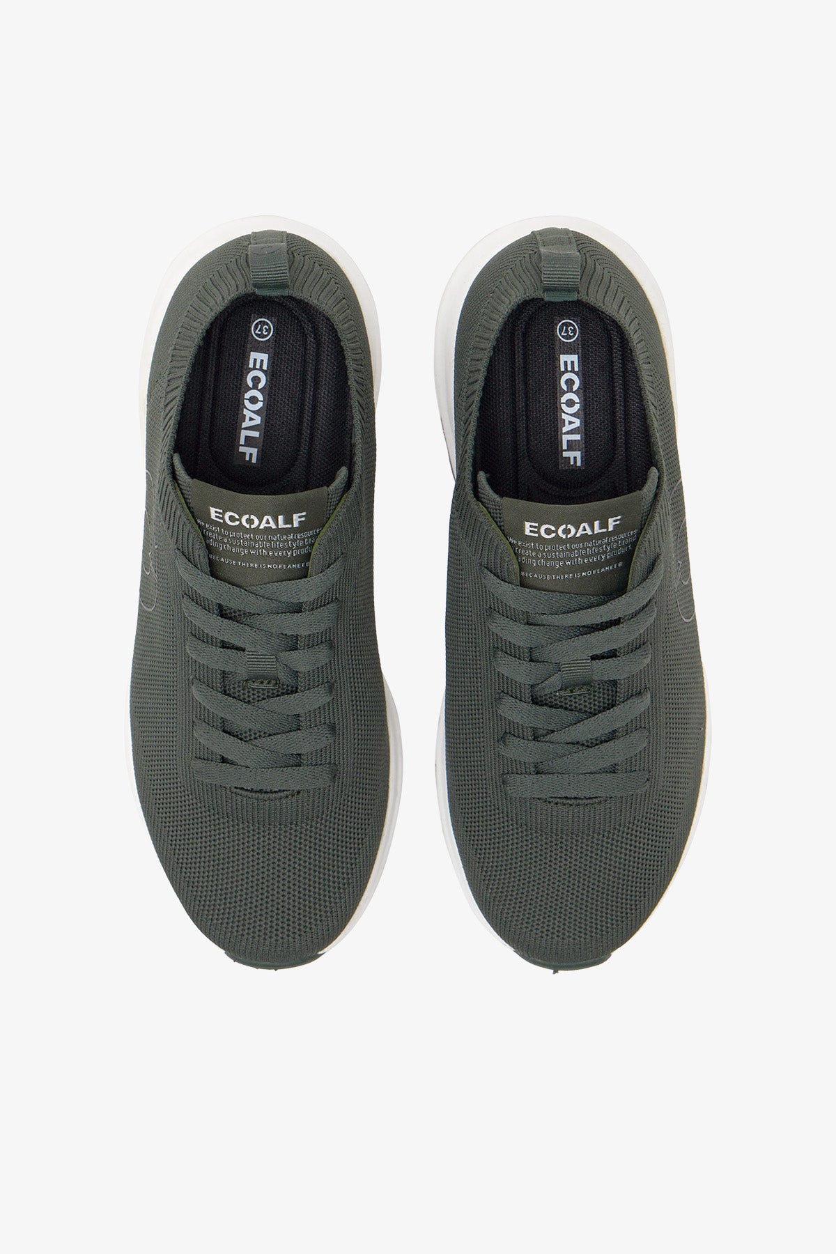 ZAPATILLA CONDE KNIT KHAKI DE MUJER