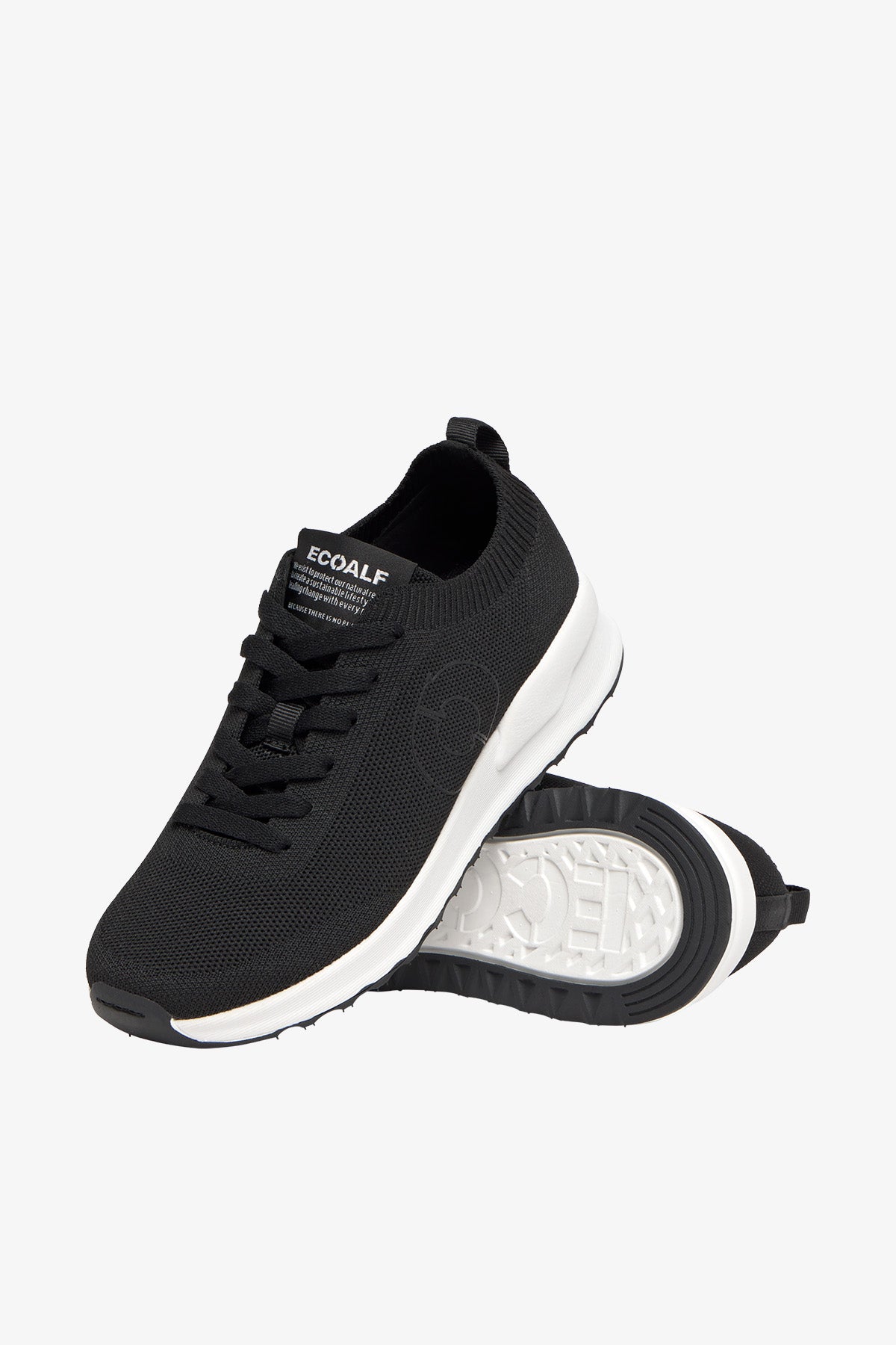 ZAPATILLA CONDE KNIT NEGRA DE MUJER