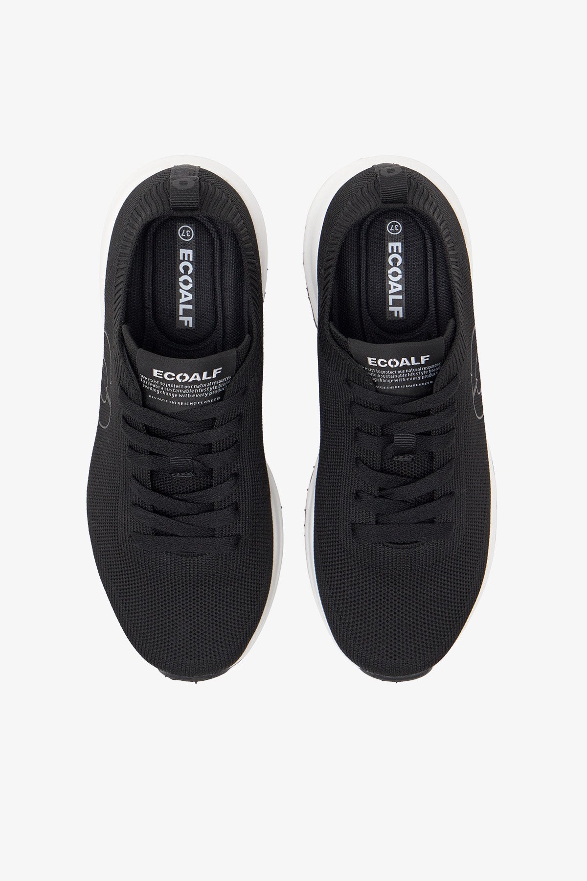 ZAPATILLA DE PUNTO CONDE KNIT NEGRA DE HOMBRE