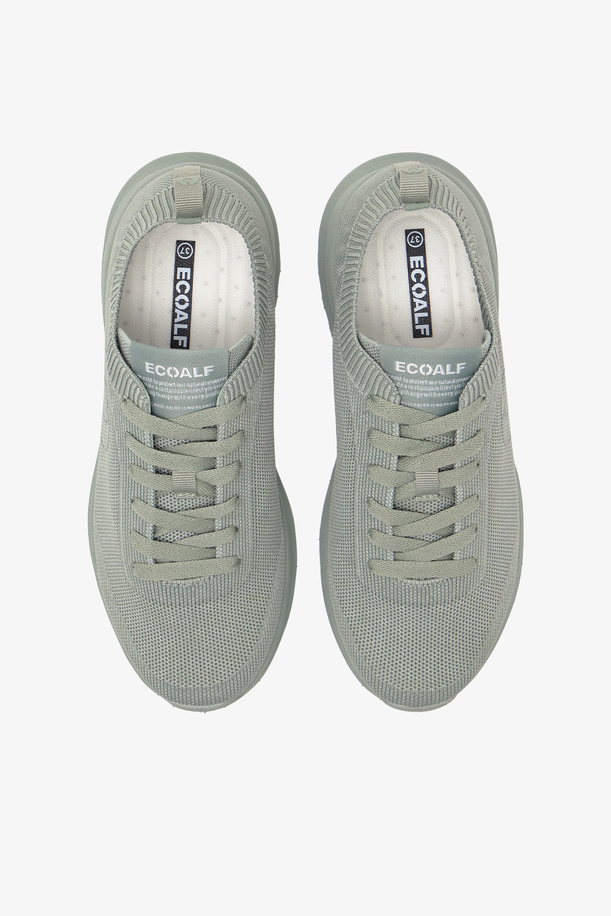 ZAPATILLA CONDE KNIT VERDE DE MUJER