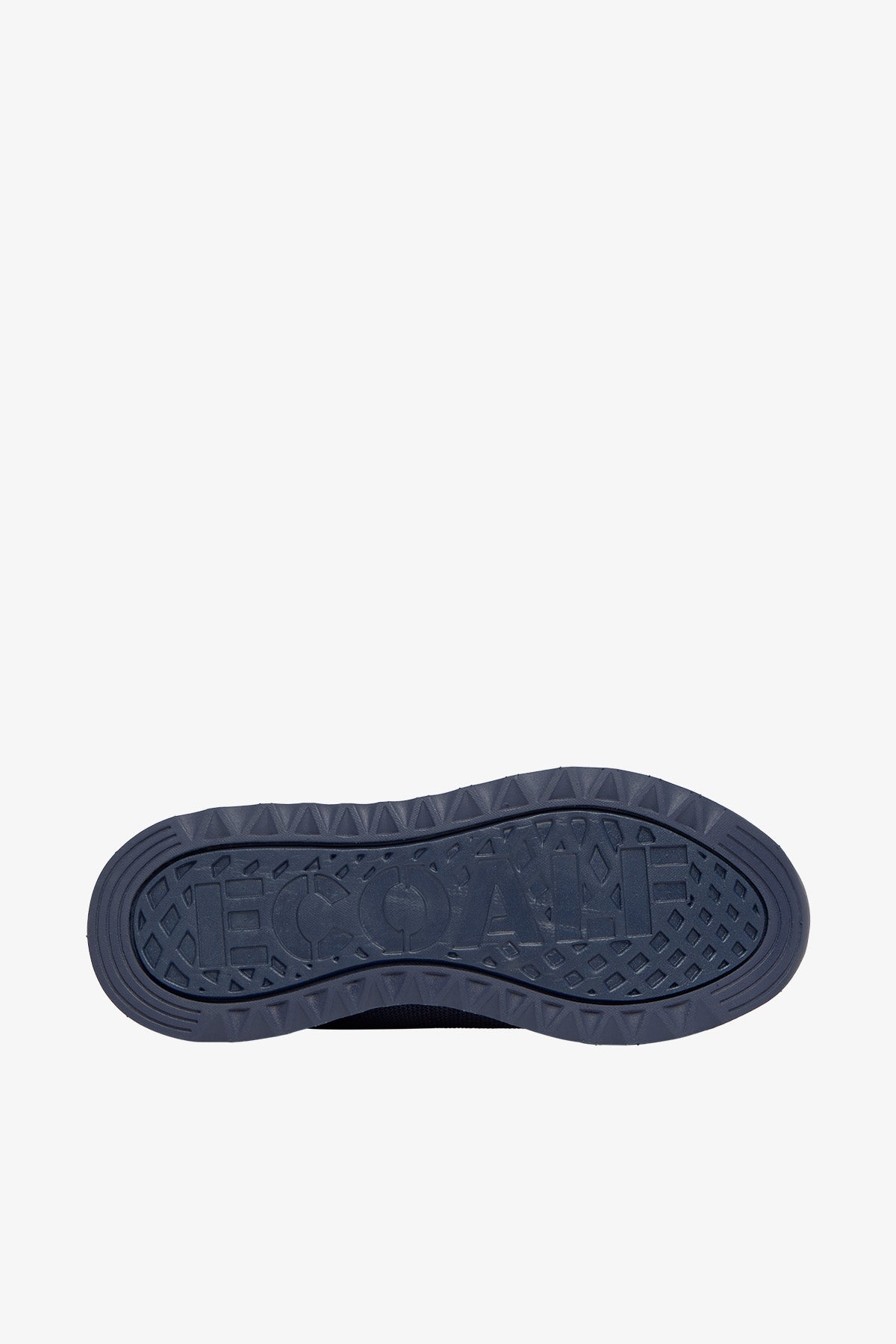BASKETS EN MAILLE CONDE KNIT TEINTÉES BLEU MARINE