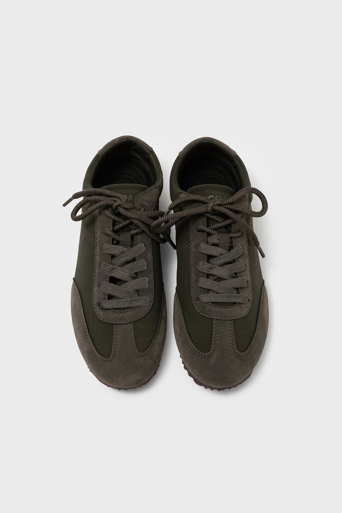 DALLAS VELVET DARK GREEN SNEAKERS