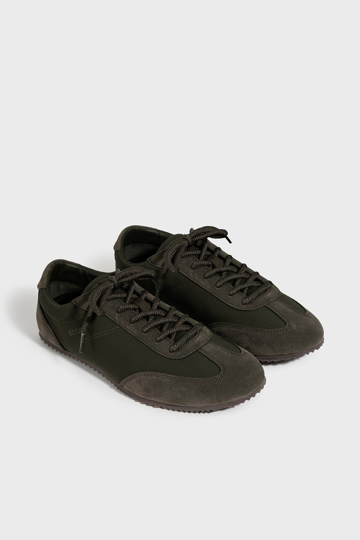 DALLAS VELVET DARK GREEN SNEAKERS