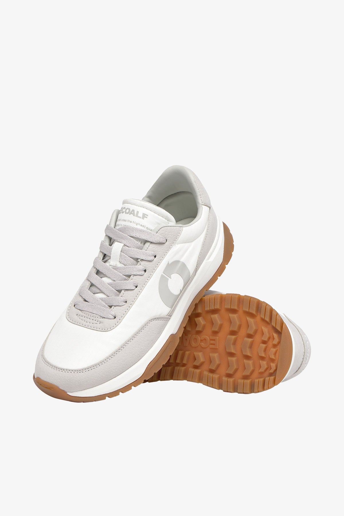 ZAPATILLA VENTURA BLANCA Y GRIS DE MUJER