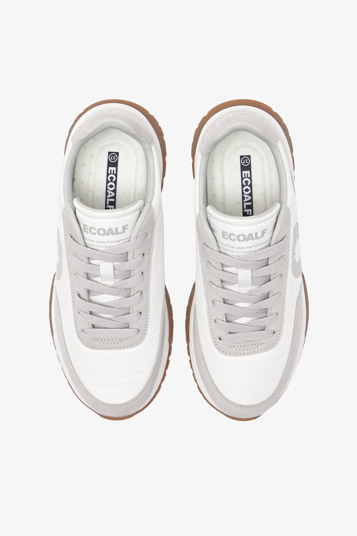 BASKETS VENTURA BLANCHES ET GRISES