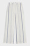 MOSSI STRIPED TROUSERS WHITE
