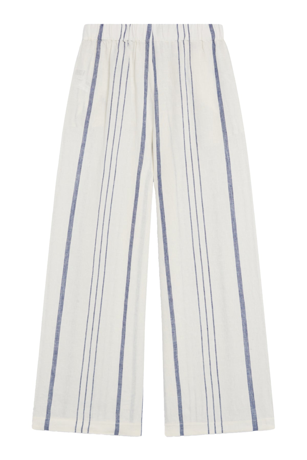 MOSSI STRIPED TROUSERS WHITE