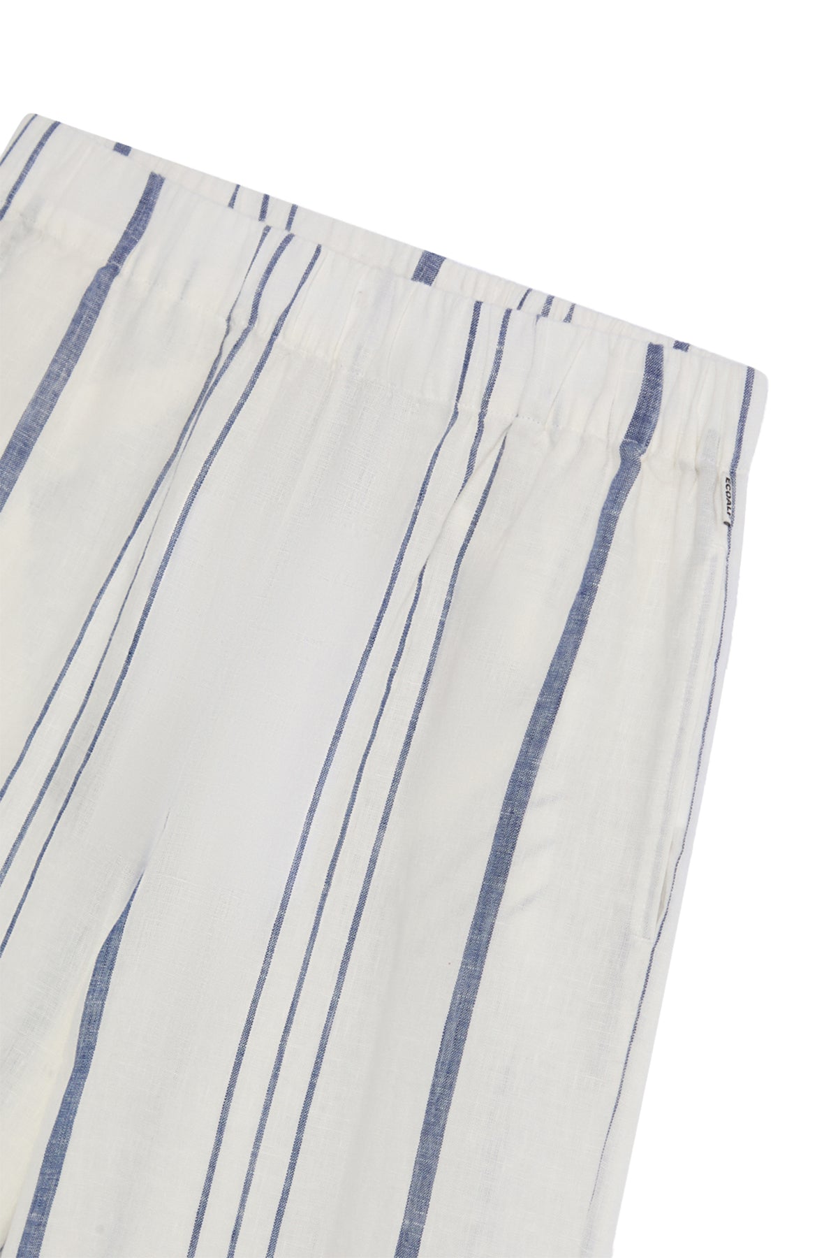 MOSSI STRIPED TROUSERS WHITE