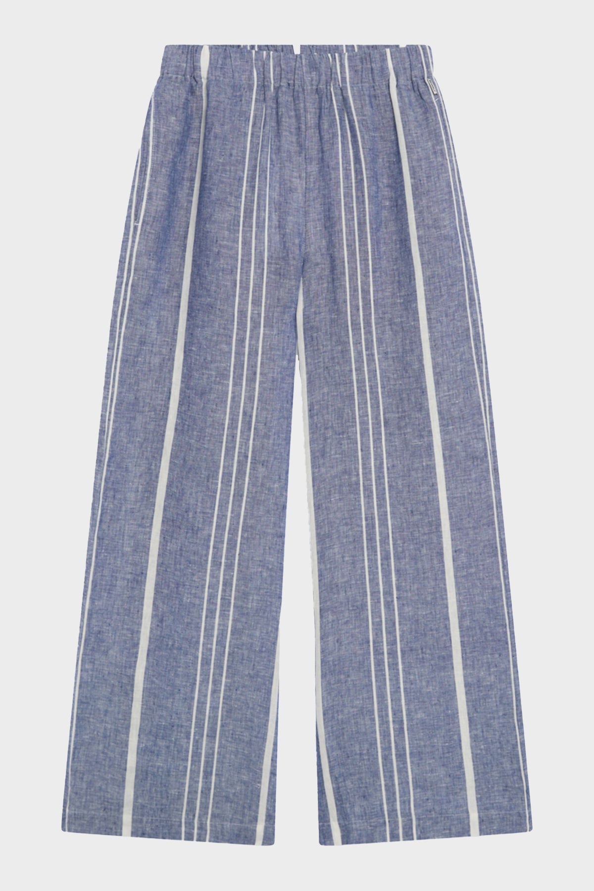 PANTALON DE RAYAS MOSSI AZUL