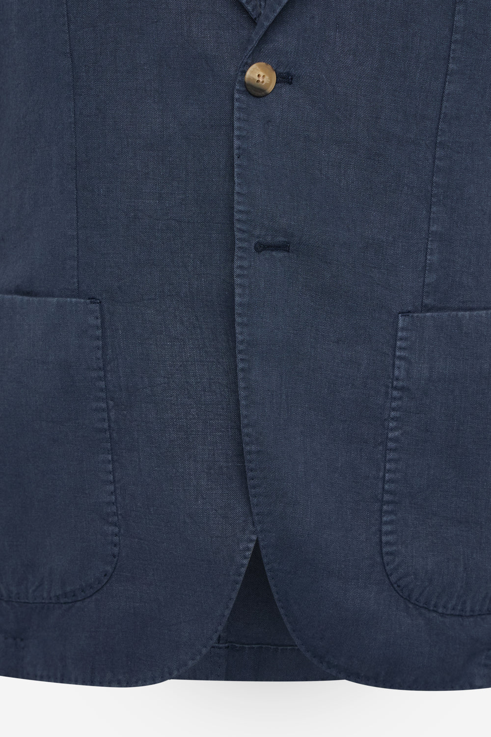 NAVY BLUE HEMP RAMA BLAZER