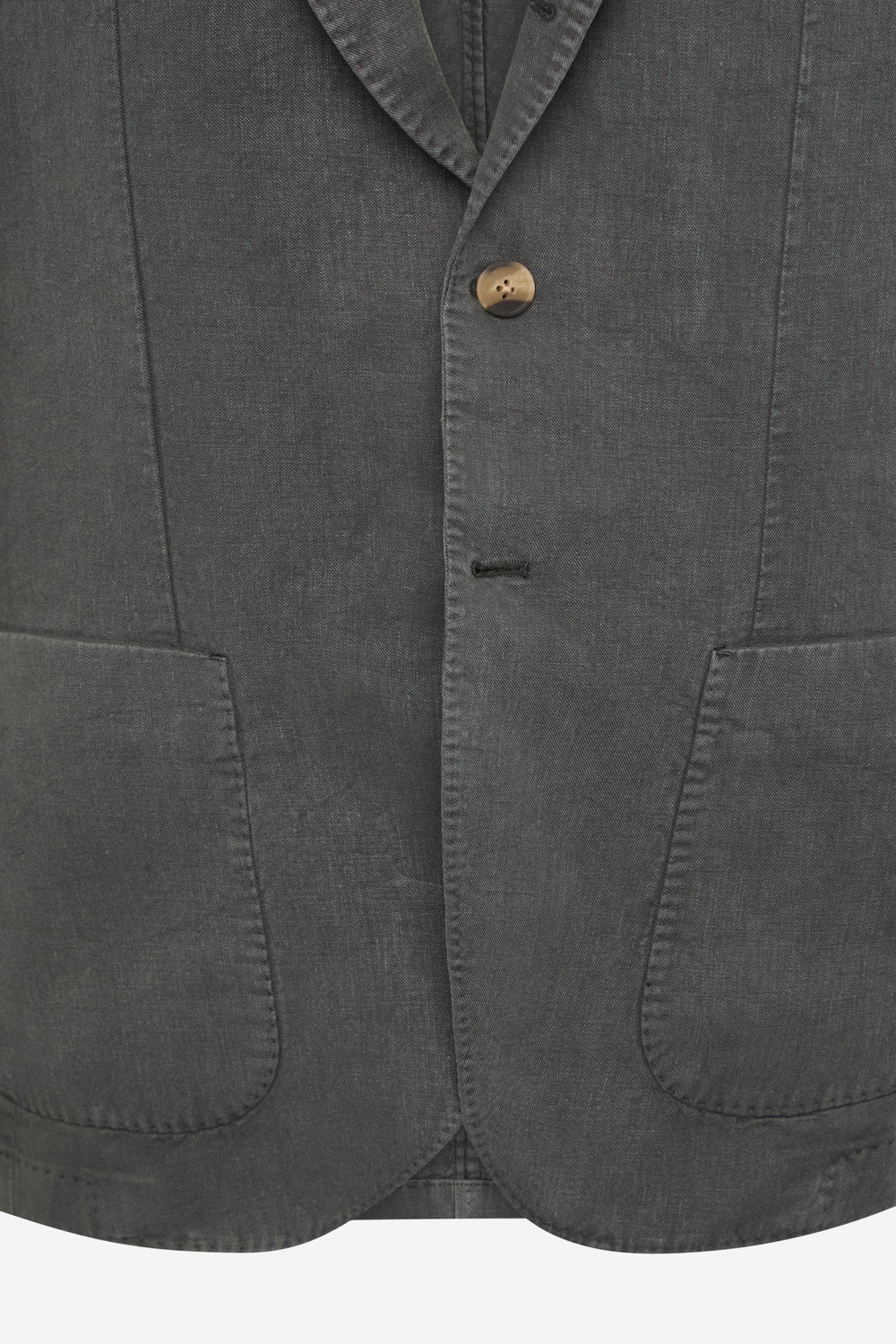 DUNKELGRAUER RAMA BLAZER AUS HANF