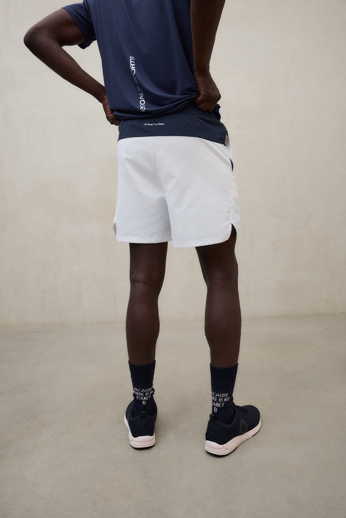 WHITE DUAN SHORTS 