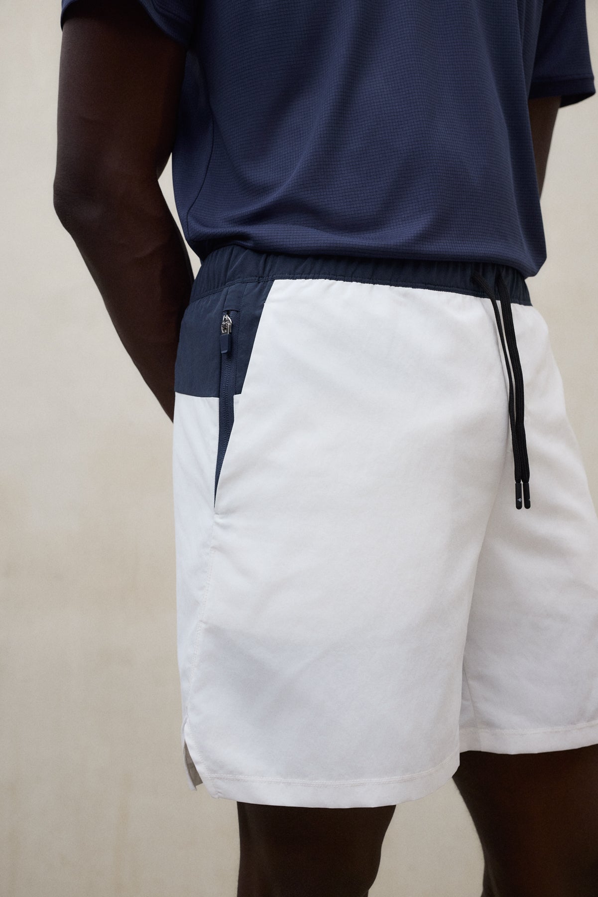 WHITE DUAN SHORTS 
