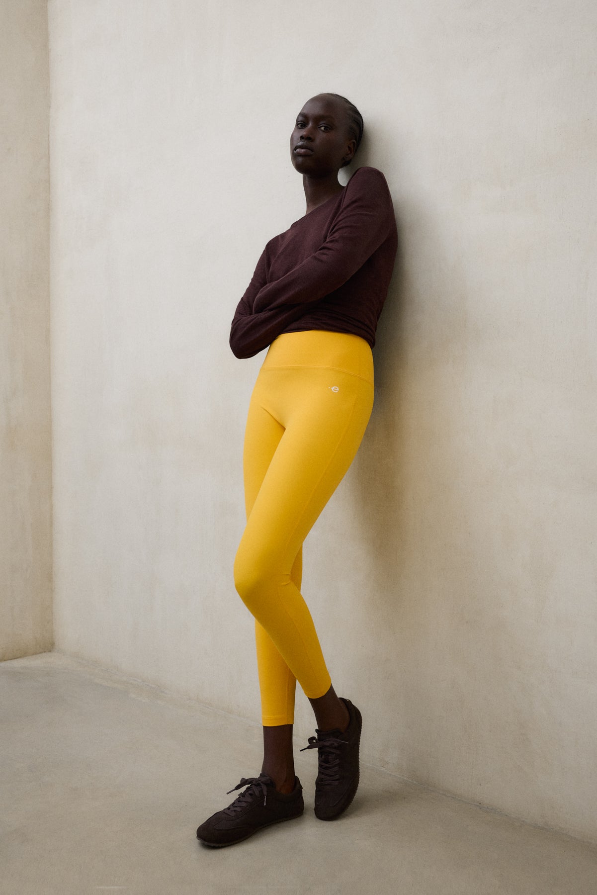 LEGGING MERCER ARANCIONE