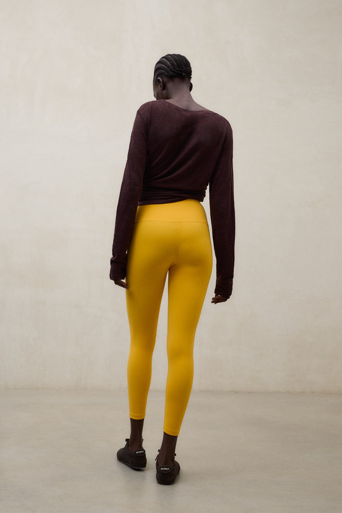 LEGGING MERCER ARANCIONE