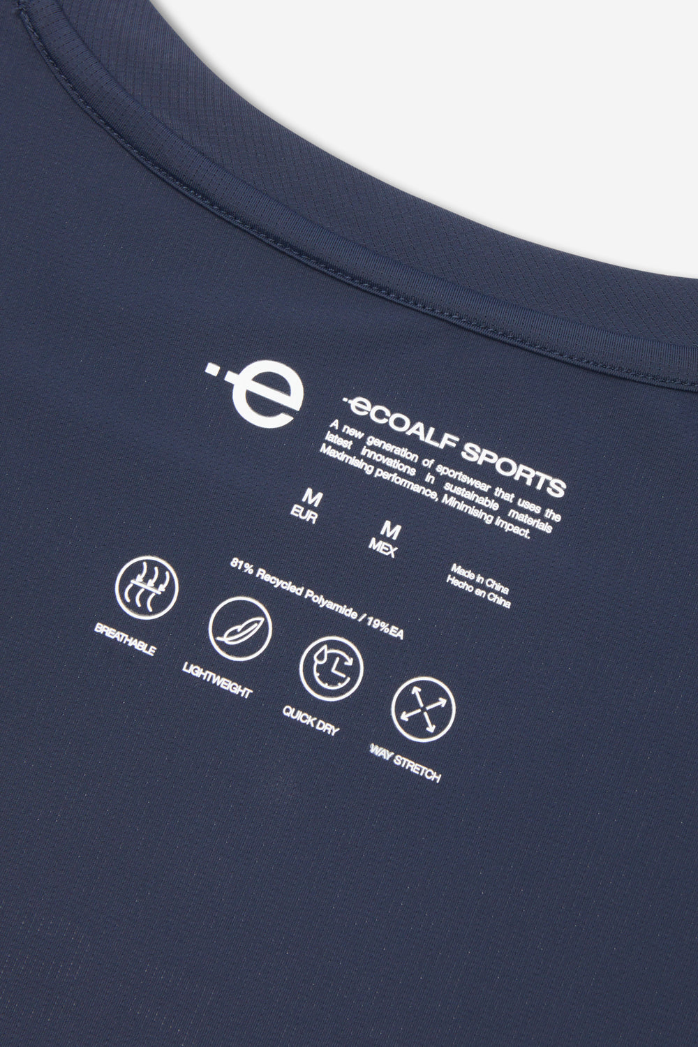 PELAYO T-SHIRT BLEU MARINE