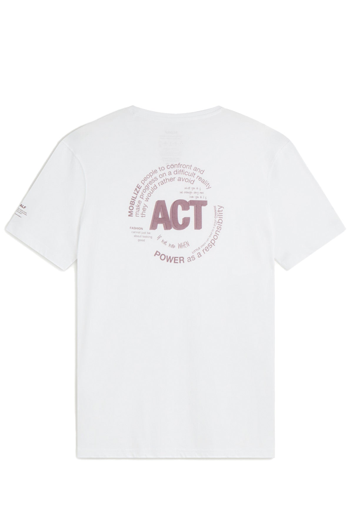 CAMISETA ACT BLANCA