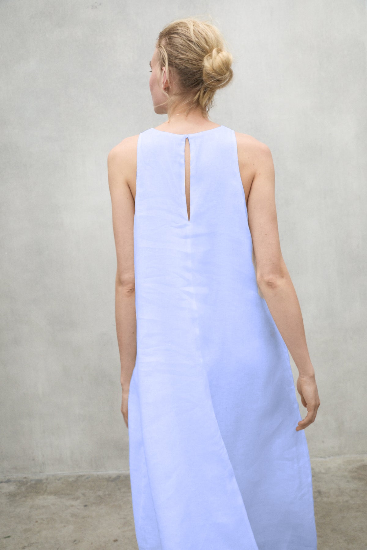 SKY BLUE UKARA DRESS