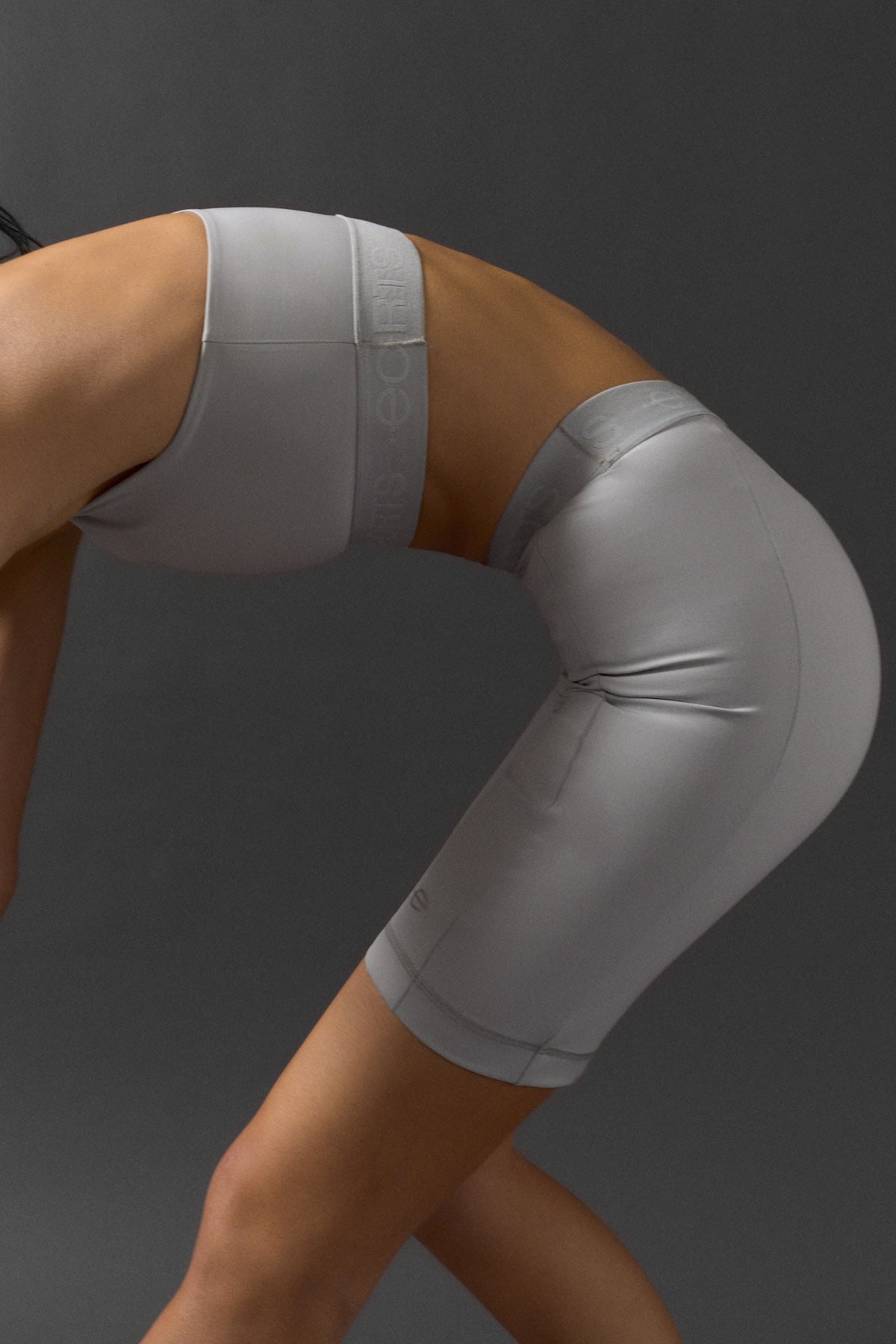 LEGGINGS CORTOS ROME GRISES