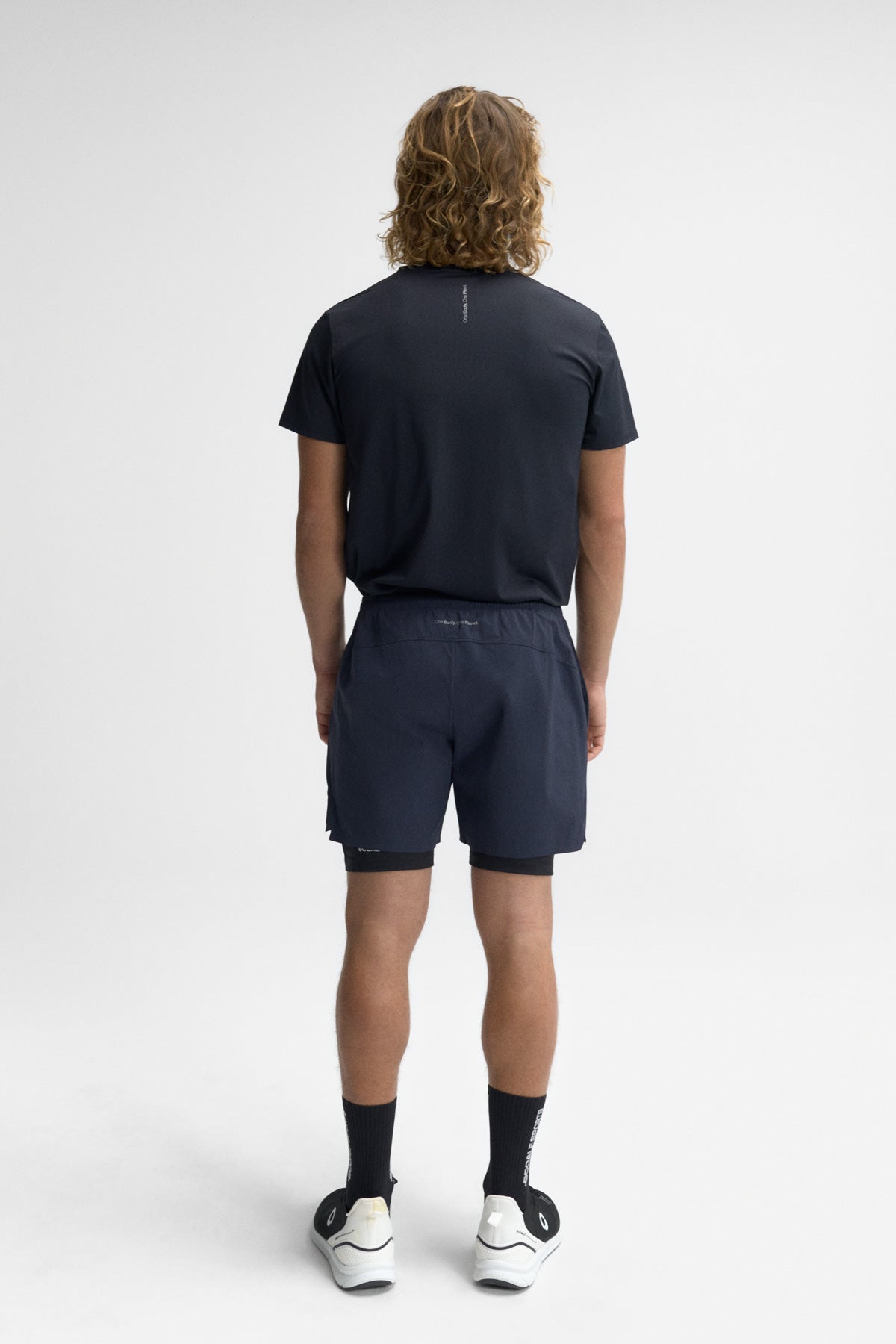 ATHENS PERFORMANCE KURZE HERREN-HOSE NIEDER NAVYBLAU