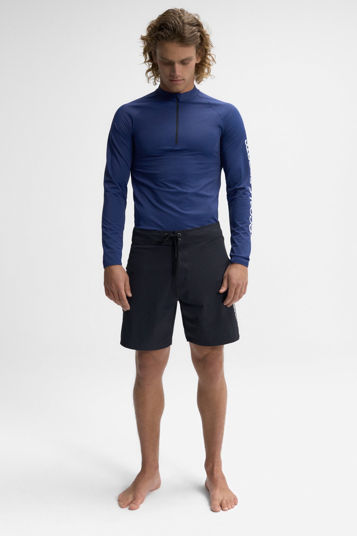 NUSA LYCRA SURF T-SHIRT BLUE